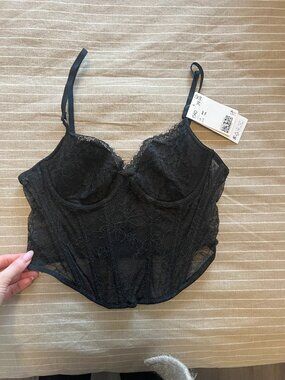 H&M Bustier - Black Size 34A